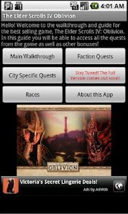 Oblivion: FREE Game Guide Screenshots 1