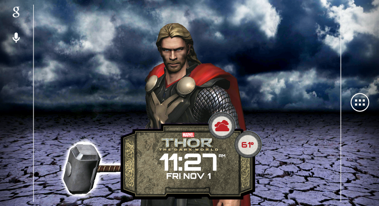 Thor: The Dark World LWP - screenshot