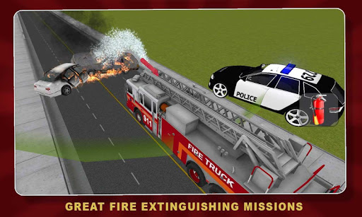 Fire Fighter Truck Rescue 3D