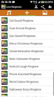 Galaxy note 3 Love Ringtone Screenshots 2