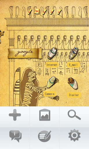 【免費娛樂App】CUKI Theme Egypt Mummys-APP點子