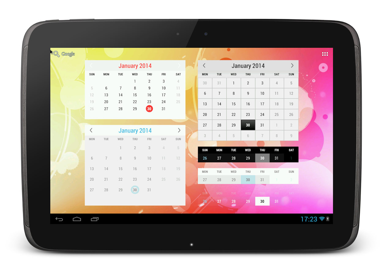 Month Calendar Widget Android Apps on Google Play