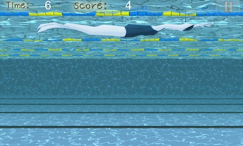 Swimming Girl Screen 2