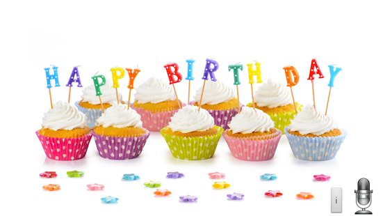 send Happy Birthday + voice Screen 3