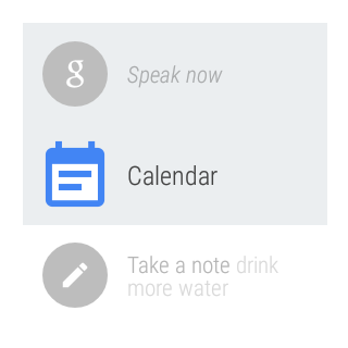 Calendar for Android Wear