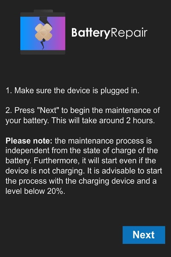 Battery Repair (Doctor Boost) - screenshot