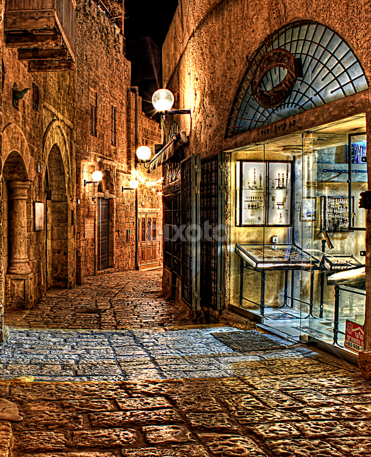 OLD JAFFA by Joel Adolfo - City,  Street & Park Historic Districts