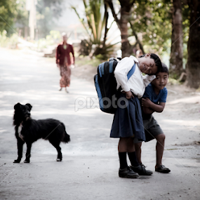 Joyful youth by Debashis Banerjee - Babies & Children Children Candids
