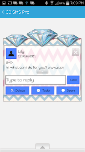 How to get GO SMS - Diamond Blitz 2 1.1 apk for pc