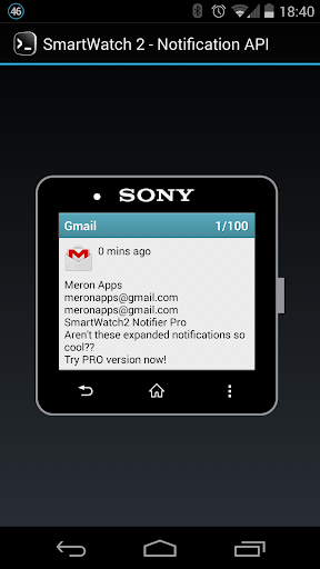 SmartWatch2 Notifier PRO