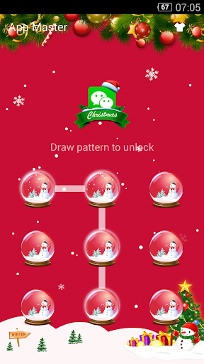 AppLock Theme - Christmas