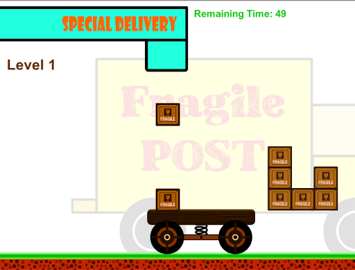 Fragile Post - Box Puzzle Game