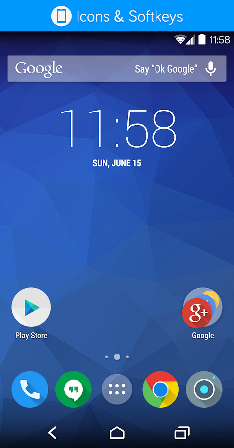 Flux - CM11 Theme - screenshot