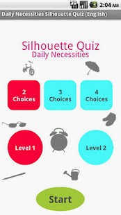 Daily Necessities SilhouetteEN Screenshots 1