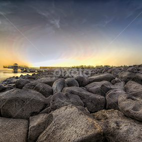 rocks by Thesz Fontanilla Clariza - Landscapes Waterscapes