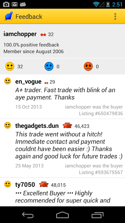 Trade Me screenshot