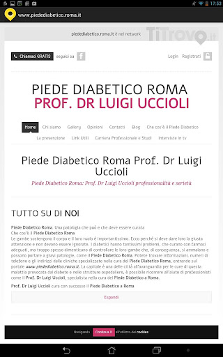 Piede diabetico Roma