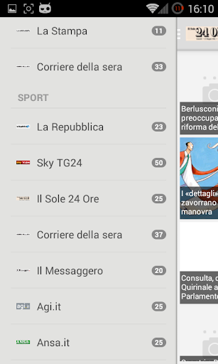 【免費新聞App】Ultime Notizie Italiane-APP點子