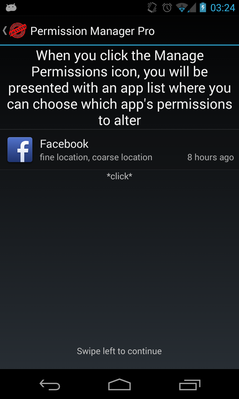 Permission Manager Pro Screen 3