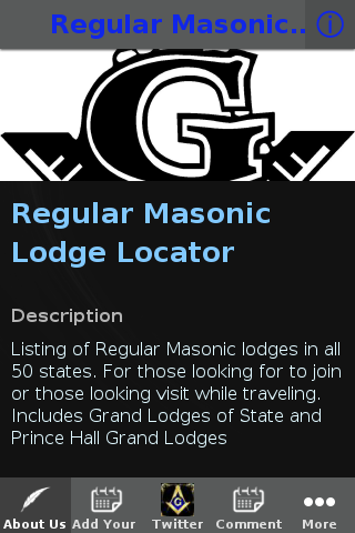 Regular Masonic Lodge Locator