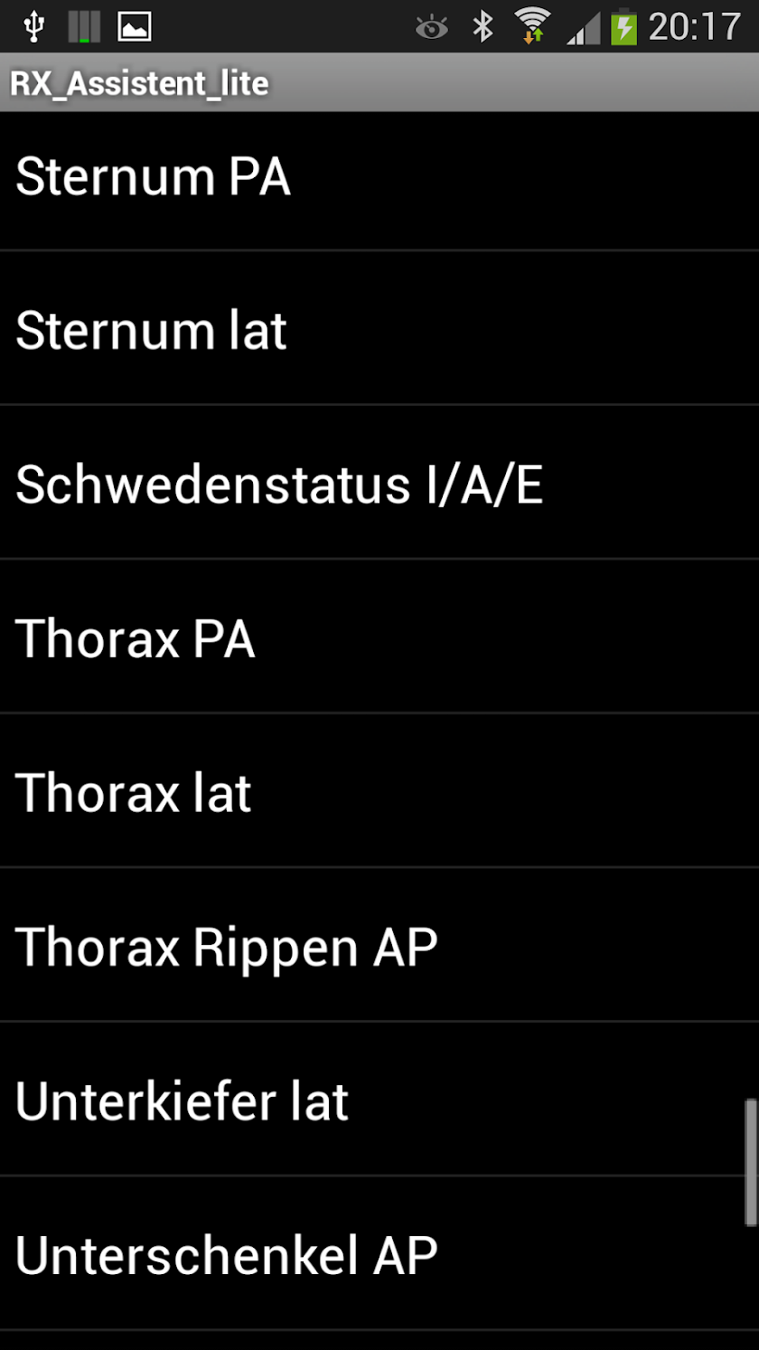 RX Assistent lite Screen 2