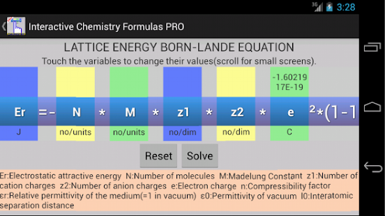 download Interactive Chemistry PRO free